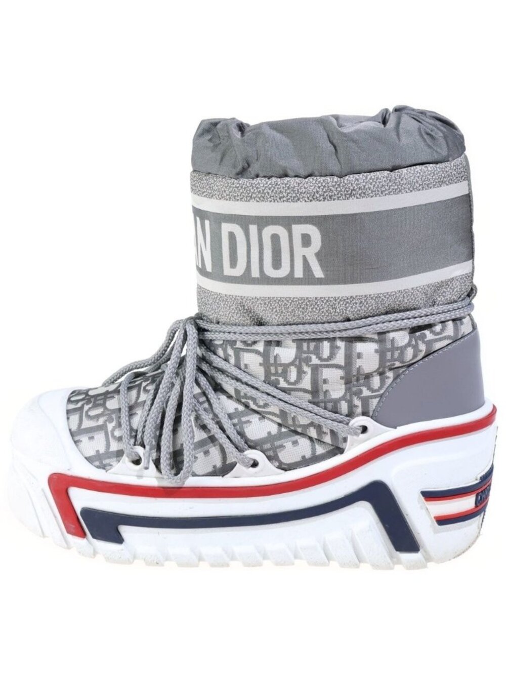 Dior Alps Oblique Ski Boots Gray